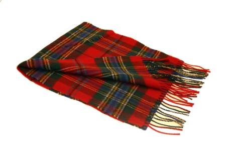 I LUV LTD MacLean of Duart Tartan Scarf Modern Lambswool2