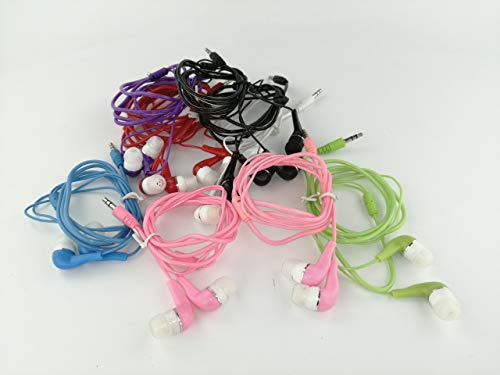 Life.Idea Bulk Earbuds Pack of 10 Wholesale Earphones Headphones in Bulk for Smart Phone, MP3, Computer