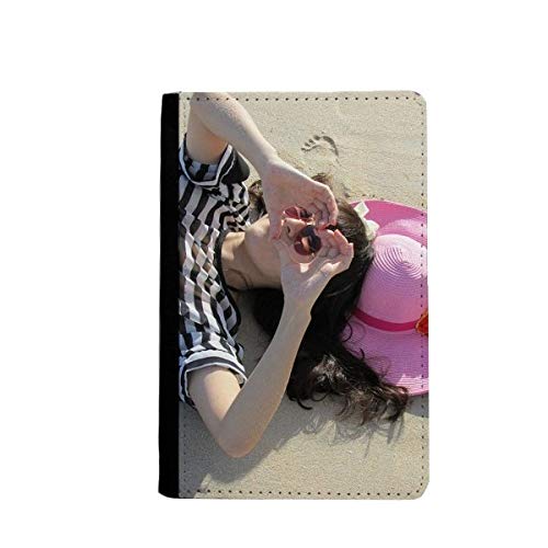 Étui portefeuille de voyage passeport rose 3.7 x 5.8 inch multicolore
