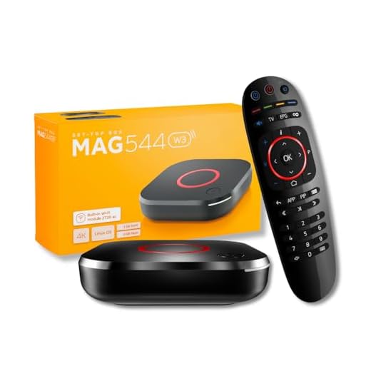 Raxxio MAG544w3 TV Set-Top Box - 4K HDR TV Streaming Device with Amlogic S905Y4 Chipset, 1GB DDR4 RAM, 4GB Flash Memory, Dolby Digital Plus, Linux 4.9, Dual-Band WiFi, USB 2.0, HDMI Cable and Remote
