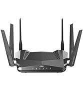 D-Link AX4800 Mesh Wi-Fi 6 Router - 6-Stream, 802.11ax Router, Gigabit, Dual Band, OFDMA, MU-MIMO...