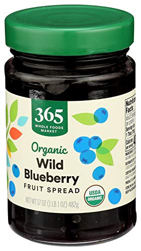 365 by Whole Foods Market, Organic Wild Blueberry Fruit Spread, 17 Ounce - Thumbnail 5