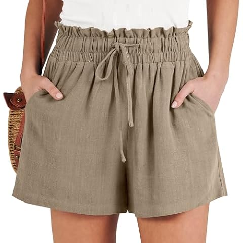 ANRABESS Casual Linen Shorts Cover