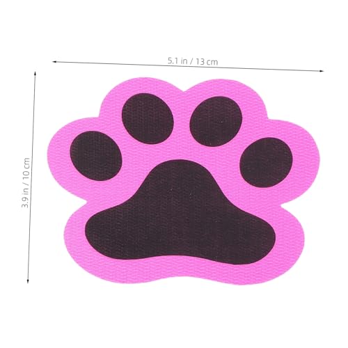 Marqueurs de sol réutilisables en nylon résistant avec design patte de chat - 2