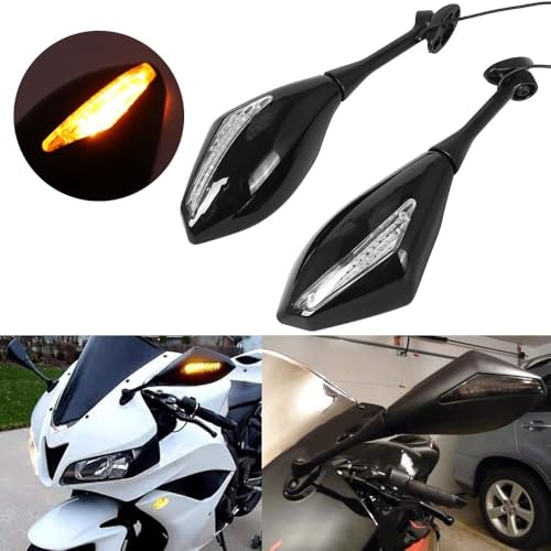 Rétroviseurs pour Moto CBR600RR avec éclairage intégré - 3