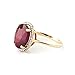 Imagen de 7.93 carat 14 K oro macizo anillo con Natural forma Oval Ruby y genuino diamantes