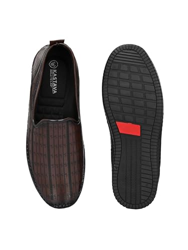 Image of Kastava KS-130 Casual Synthetic Slip-On Ethnic Juties for Men