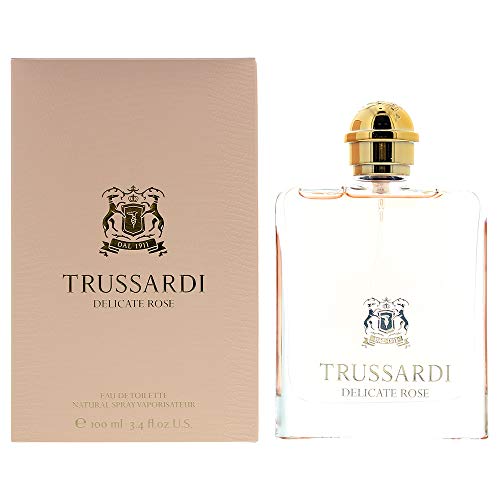 Trussardi | Delicate Rose | Eau De Toilette | Spray For Women | Floral Fresh Scent | 3.4 Oz #TOP5