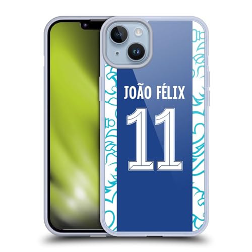 Carcasa Chelsea FC João Félix iPhone 14 Plus funda gel suave oficial