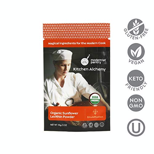 Organic Sunflower Lecithin Powder Gluten-Free Vegan Ou Kosher Certified - 50G/2Oz #TOP1