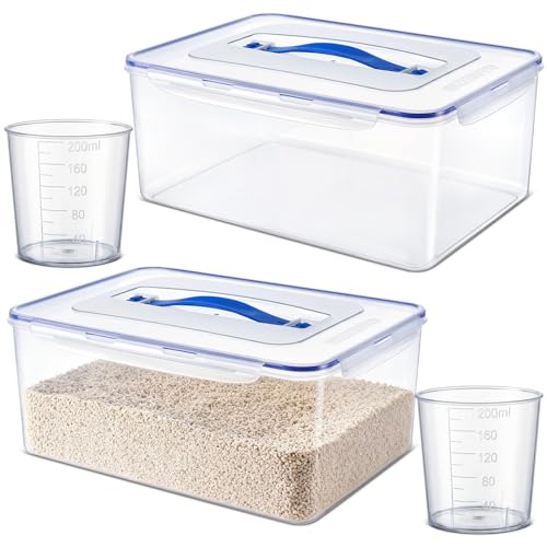 Cinnvoice 2 Pack 31 Lbs Storage Bin