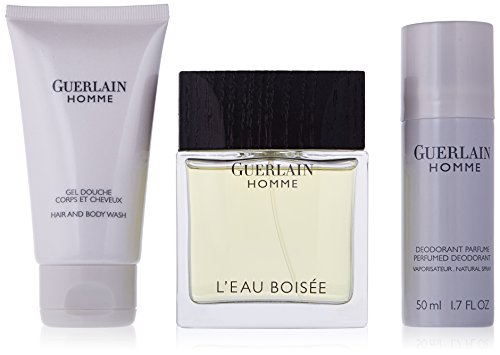 Guerlain Homme L'eau Boisee 3 Piece Gift Set