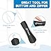 Fanwer 2 Pack Button Hook and Zipper Pull Helper, Button Assist Tool, Button Hook Dressing Aid Tool for Easy Button, One Handed Gadgets Adaptive Equipment, Gifts for Seniors, Arthritis, Weak Hands