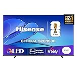 Hisense 75" 75E7QTUK QLED Smart AI TV - 4K Direct Lit Viewing, Quantum Dot Colour, Hi-View AI Engine, Dolby Vision, Dolby Atmos with Freely, Disney +, YouTube, Netflix