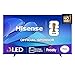 Hisense 75" 75E7QTUK QLED Smart AI TV - 4K Direct Lit Viewing, Quantum Dot Colour, Hi-View AI Engine, Dolby Vision, Dolby Atmos with Freely, Disney +, YouTube, Netflix