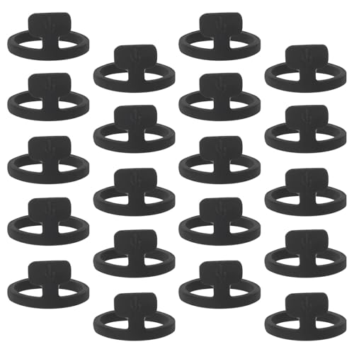 NIYANGLE 20 Piezas Tapones Silicona Usb-c Protector Polvo para Puerto Carga Linterna Cubierta Antipolvo para Conector Tipo C Protección Resistente para Uso Diario y Emergencias