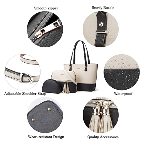 Grand sac à bandoulière en cuir synthétique de qualité supérieure pour femme