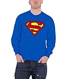  Superman Shield Sweatshirt (Blue), Medium