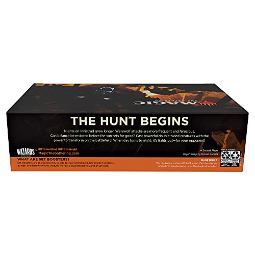 Boîte Magic The Gathering Innistrad Midnight Hunt C89530000 scellée de collectionneur - 5