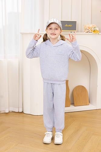 Toddler Girl Boy Long Sleeve Clothes Sets Hoodie Top Pullover Sweatshirt and Pants 2Pcs Unisex Tracksuit Sets4