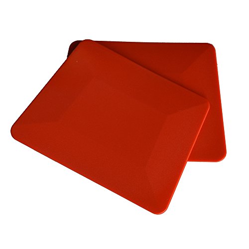 Ehdis 5Pcs Tint Squeegee 4-Inch Pp Card Window Tint Soft Car Squeegee Window Film Tools For Auto Wrap Both Flat And Curved Glass Surfaces #TOP7