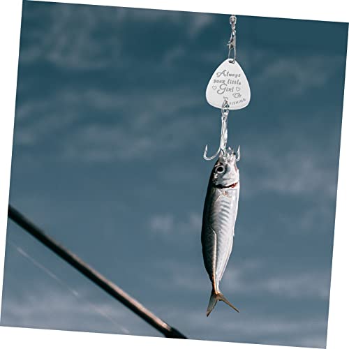 BESPORTBLE Chip De Guitarra Anzol Colar De Palheta Anzol Círculo De Pesca Gancho Pequeno Prático Anz