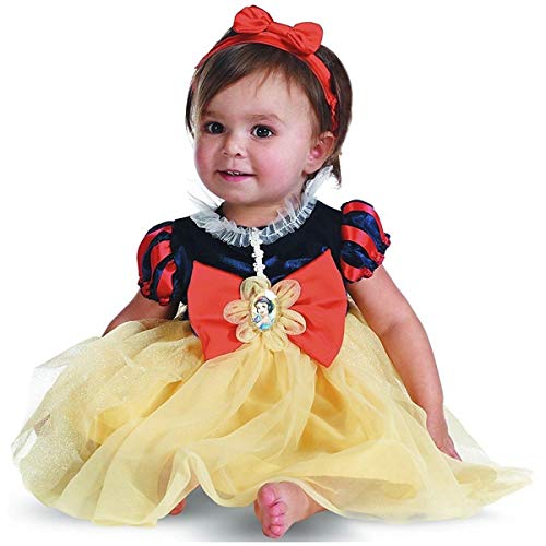 Costume Blanche-Neige Disney Bébé Fille 6-12 Mois Robe Princesse