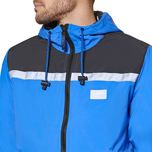 Image of DKNY Men's Active Reflective Colorblock Windbreaker