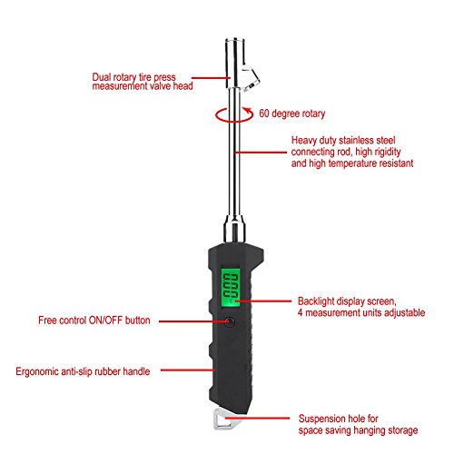 Qiilu QL04635 in Acciaio Inox a Doppia Testa