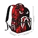 Vkaxopt Backpack Shark Teeth Camo Backpacks Travel Laptop Daypack Big Capacity Bookbag Fashion Durable Back Pack for Men and Women-StyleXI