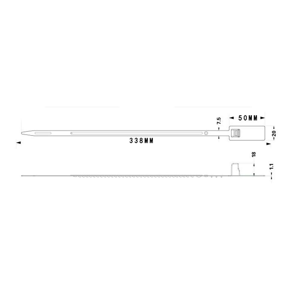 Pull Tight Beaded Molded Seals 8-1/2