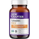 New Chapter Curcumin Supplement, One Daily, Joint Pain Relief + Supercritical Organic Turmeric,...