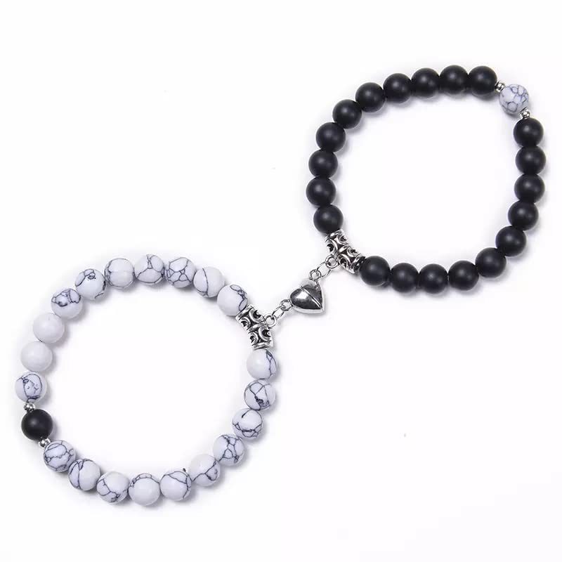 See full amazon price history chart for Starvis 2pcs/set Unisex Valentine Lovers Jewelry Gift Couple Bracelet Gifts Heart Shape Alloy Magnet Wristband Stone Beaded Bracelet Couple Magnetic Distance Bracelet Starvis 2pcs/set Unisex Valentine Lovers Jewelry Gift Couple Bracelet Gifts Heart Shape Alloy Magnet Wristband Stone Beaded Bracelet Couple Magnetic Distance Bracelet (B0B75NS21N) Amazon Price History, Amazon Price Tracker