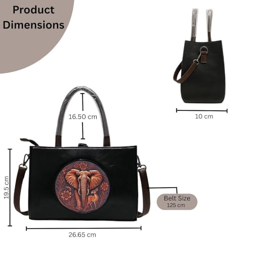 Image of Women's Handbag with Adjustable Sling Strap | Stylish Office & Daily Use Purse