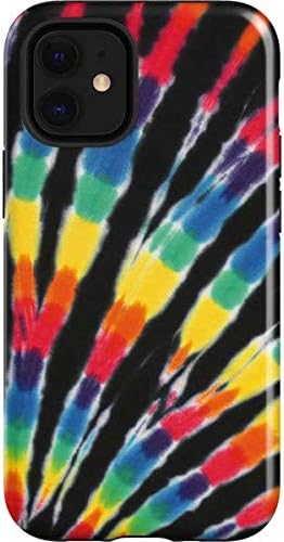Skinit Impact Phone Case Compatible with iPhone 12 Mini - Taupe Tie Dye Design
