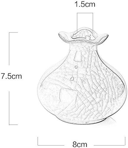 Petit mini 7.5 * 8 CM décoration de la maison vase pour petits espaces - 2