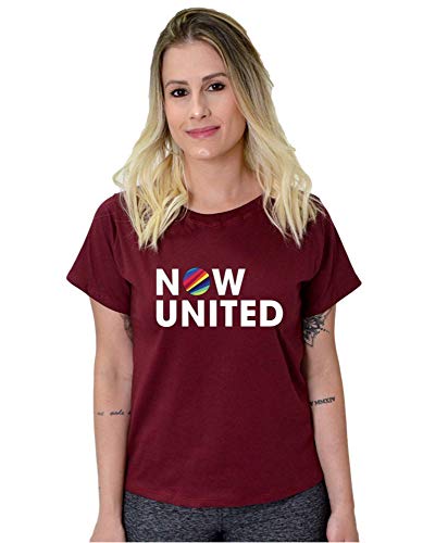Camiseta Now United Blusinha 100% Algodão (Rosa, P)