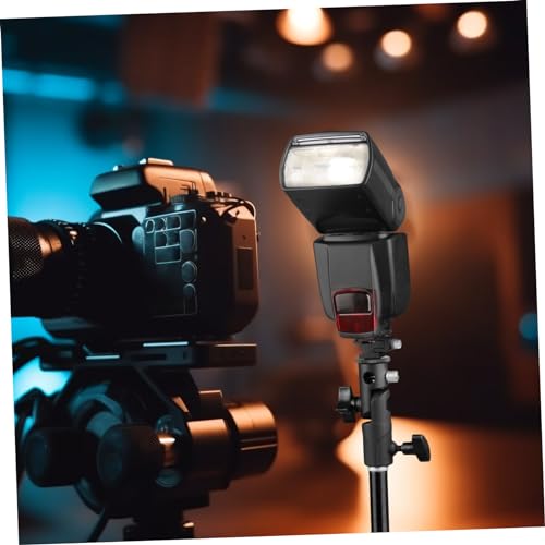Soporte para paraguas de flash DOITOOL ajustable de 180° para solucionar sombras en estudio 4