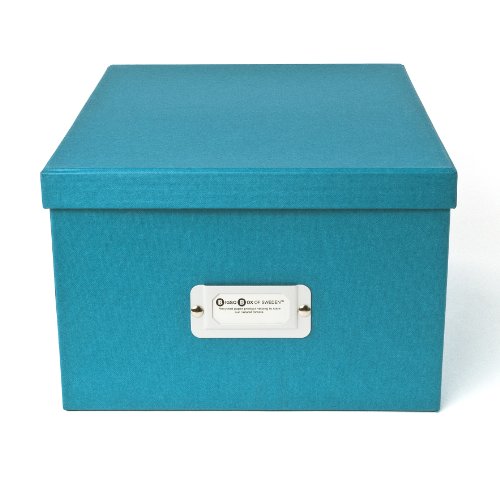 Bigso Gustav Photo/DVD Box, Turquoise