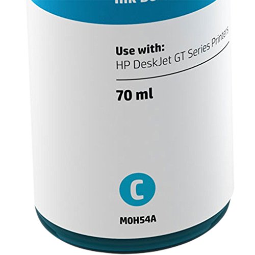 Image of HP Original GT52 Cyan Ink Bottle (M0H54AL)