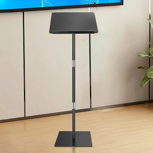 image for koretech Podium Stand, Lecterns & Podiums, Acrylic Podium, Portable Po