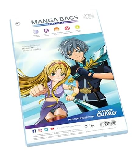 Êltimo Guardia UGD020011 - Manga Bags, Puede Volver a Cerrar, 100 Piezas | Ya disponible en tu tienda friki favorita! En mundofriki.es!