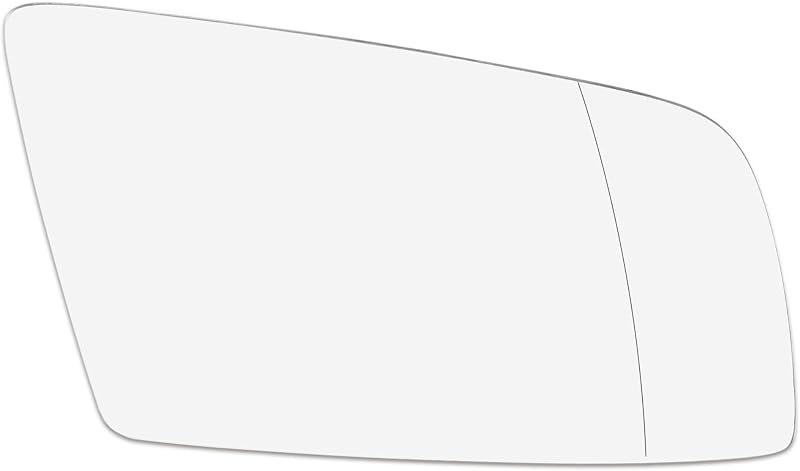 Vidro do retrovisor externo direito aquecido X AUTOHAUX com placa de suporte para BMW – 1 unidade