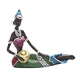 Fabriqué à partir d'un matériau en résine durable, sculpté à la main pour produire des détails fins, ajoutez un élément ethnique à votre décor.