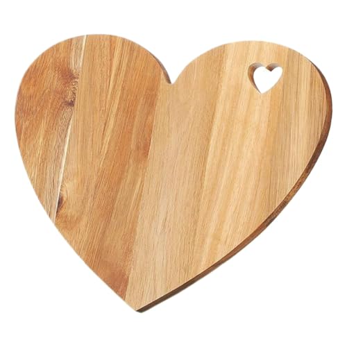 Tabla de queso con forma de corazón, el regalo perfecto de madera para servir e impresionar 2