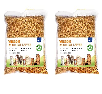 Wisdom Wood Cat Litter 5 KG - Pack of Two (10 KG) (B096MP5784) Amazon Price History, Amazon Price Tracker
