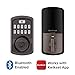Kwikset 99420-002 Aura Bluetooth Programmable Keypad Door Lock Deadbolt Featuring SmartKey Security, Venetian Bronze