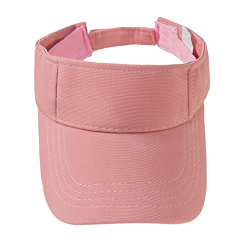 FakeFace Kinder Visor Cap UV-Schutz Sonnenschild für 2-8 Jahre, Jungen Mädchen Visor Hut, Baumwolle Sonnenblende Sonnenhut Verstellbare Schirmmütze Sommermütze für Tennis, Jogging und Strand