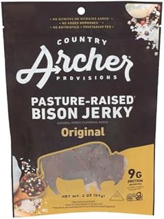Archer Bison Original Jerky 2 oz (Pack of 12)