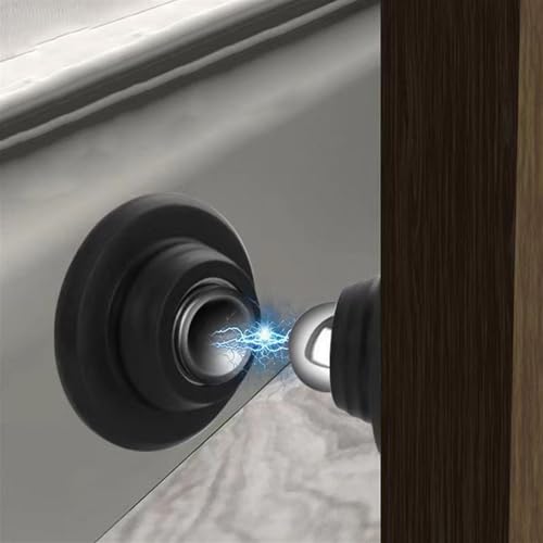 Protection de porte à perforation libre et butée magnétique en acier - 4